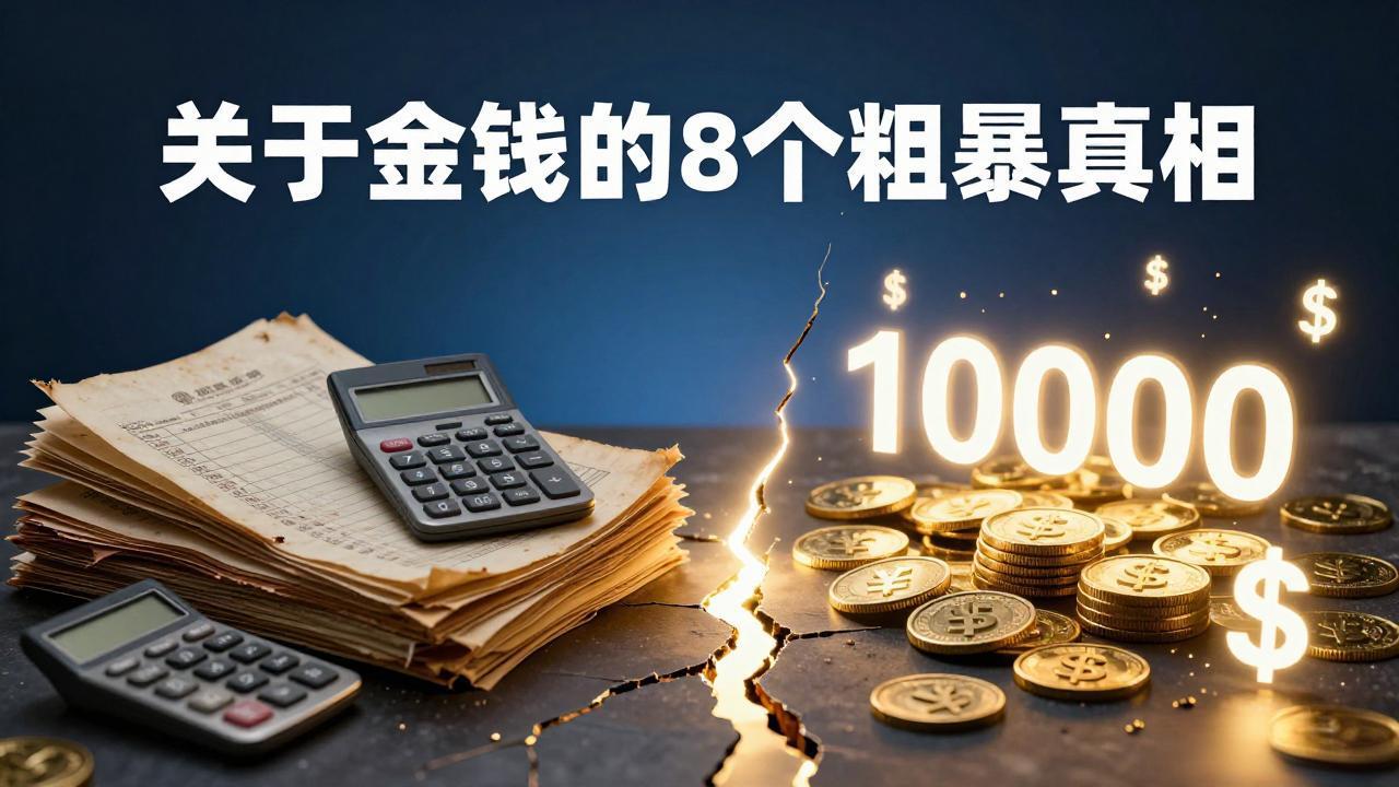 付费文章：关于金钱的 8 个粗暴真相，彻底重塑你的赚钱思维与财富认知-盟主1站 - 热点知汇专注网赚项目资源知识聚汇