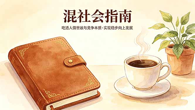 付费文章：混社会指南，吃透人情世故与竞争本质，实现稳步向上发展-盟主1站 - 热点知汇专注网赚项目资源知识聚汇