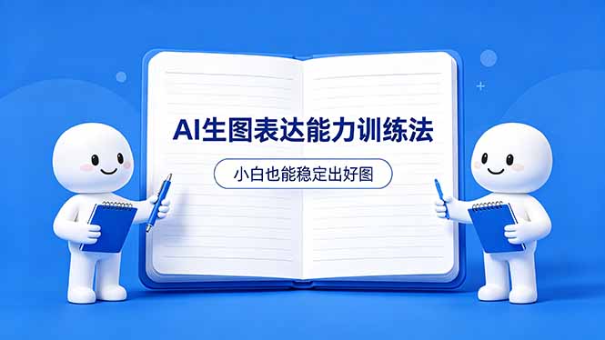 AI生图不是做漂亮图，而是表达能力。这套方法让小白也能稳定出好图-盟主1站 - 热点知汇专注网赚项目资源知识聚汇