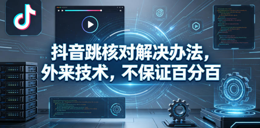 抖音跳核对解决办法，外来技术，不保证百分百-盟主1站 - 热点知汇专注网赚项目资源知识聚汇