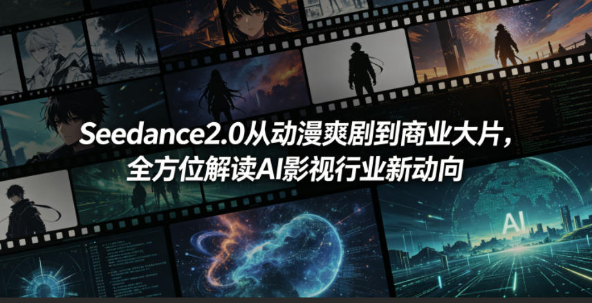 Seedance2.0从动漫爽剧到商业大片，全方位解读AI影视行业新动向-盟主1站 - 热点知汇专注网赚项目资源知识聚汇