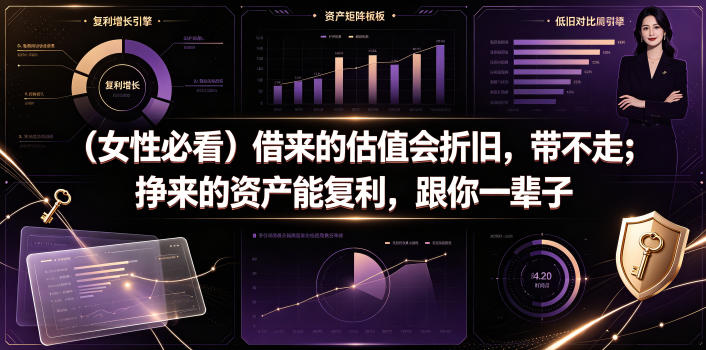 付费文章：(女性必看)借来的估值会折旧，带不走；挣来的资产能复利，跟你一辈子-盟主1站 - 热点知汇专注网赚项目资源知识聚汇