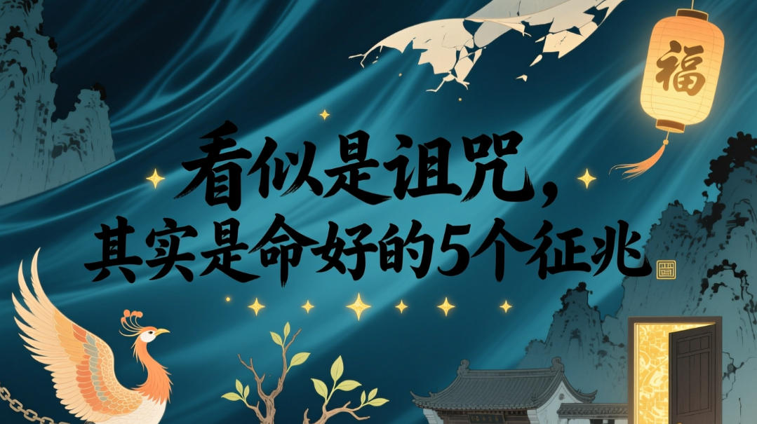 付费文章：看似是诅咒，其实是命好的5个征兆-盟主1站 - 热点知汇专注网赚项目资源知识聚汇