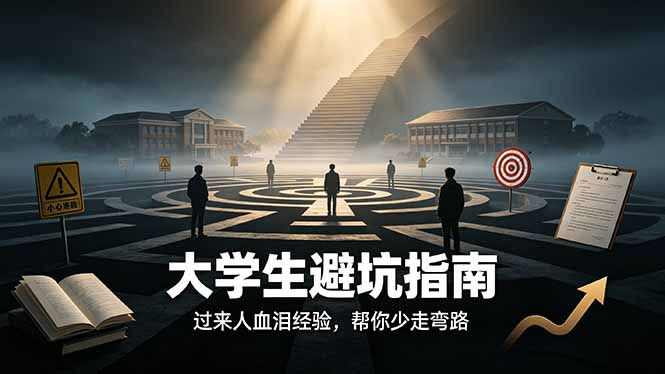 付费文章：大学生避坑指南 ，过来人血泪经验，帮你少走弯路-盟主1站 - 热点知汇专注网赚项目资源知识聚汇