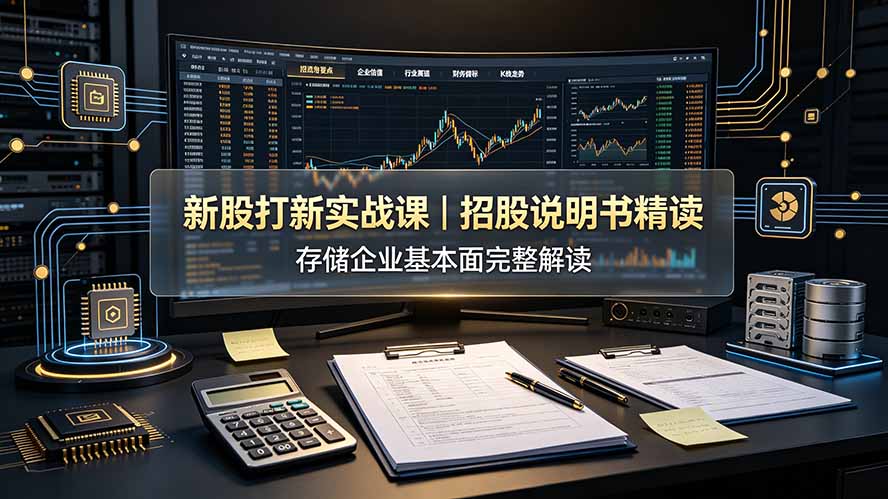 付费文章：新股打新实战课｜招股说明书精读，存储企业基本面完整解读-盟主1站 - 热点知汇专注网赚项目资源知识聚汇