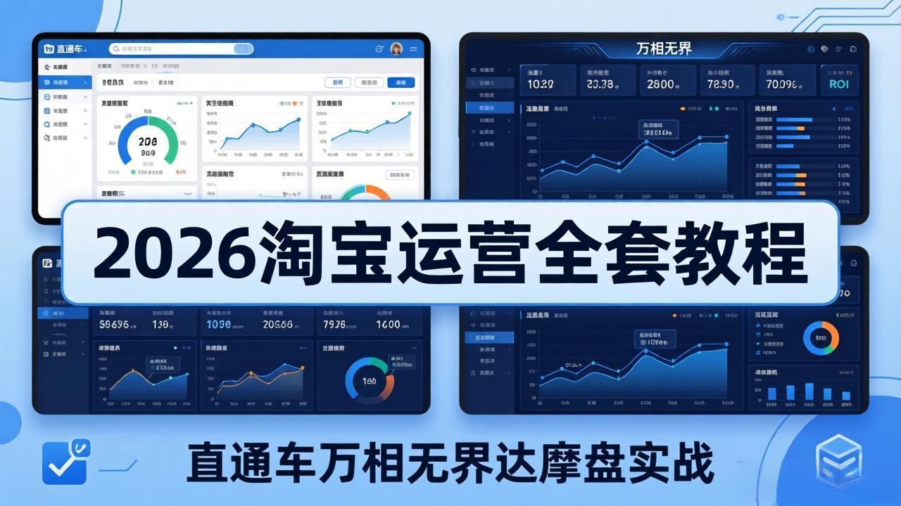 2026淘宝运营全套教程(更新7月-盟主1站 - 热点知汇专注网赚项目资源知识聚汇