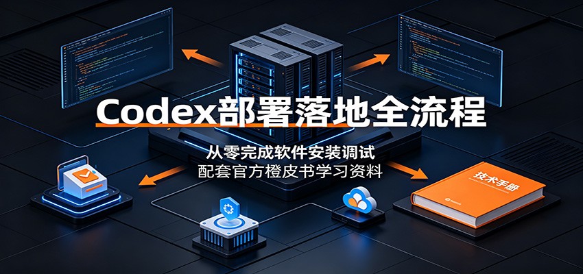 Codex部署落地全流程：从零完成软件安装调试，配套官方橙皮书学习资料-盟主1站 - 热点知汇专注网赚项目资源知识聚汇