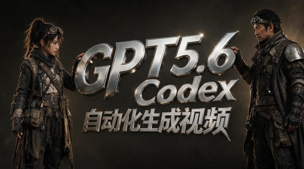 GPT5.6+Codex自动化生成视频全流程实战，从提示词设计、角色设定、封面海报，到视频生成思路与自动化工作流-盟主1站 - 热点知汇专注网赚项目资源知识聚汇