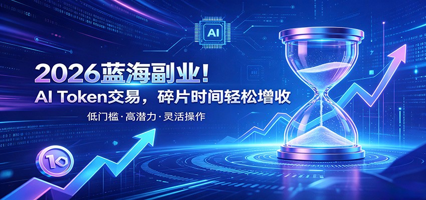 AI Token算力赛道！普通人可入局的数字副业，零门槛快速起步-盟主1站 - 热点知汇专注网赚项目资源知识聚汇