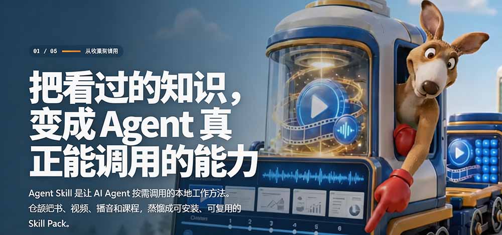 图片[2]-全网走红！GitHub上6.7K Star的开源项目，把任何书、长视频、播客蒸馏成AI工具，值得收藏 cangjie-skill-盟主1站 - 热点知汇专注网赚项目资源知识聚汇