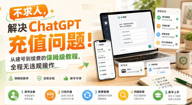 不求人，解决ChatGPT充值问题！从建号到续费的保姆级教程，全程无违规操作-盟主1站 - 热点知汇专注网赚项目资源知识聚汇
