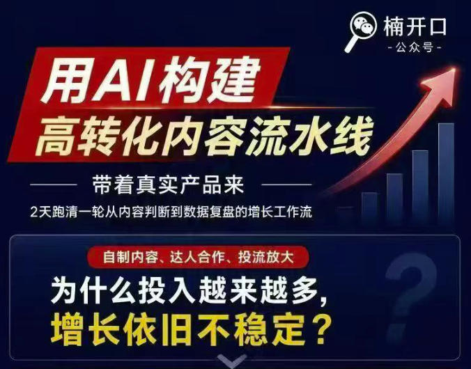 小红书AI内容生产2026年线下课完整现场还原版，用AI构建高转化内容流水线-盟主1站 - 热点知汇专注网赚项目资源知识聚汇