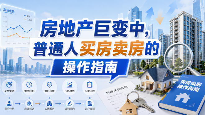 付费文章：房地产巨变中，普通人买房卖房的操作指南【上篇+下篇】-盟主1站 - 热点知汇专注网赚项目资源知识聚汇