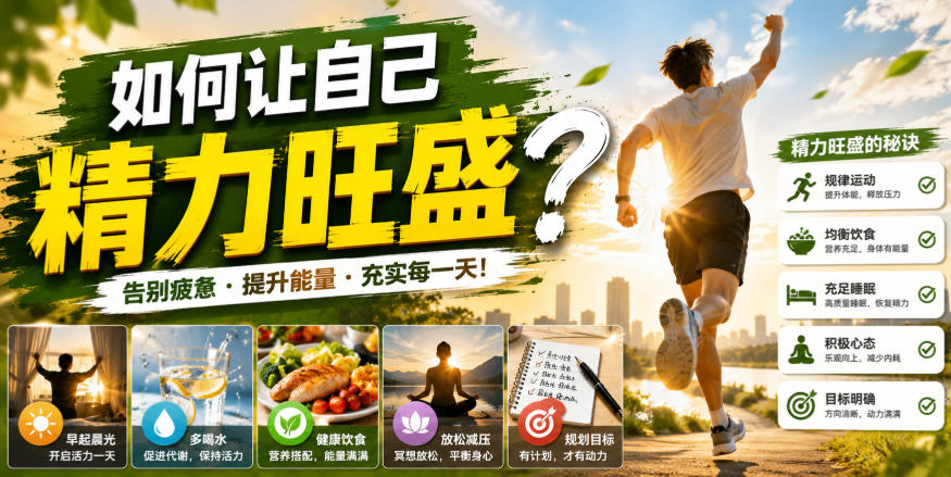 付费文章:如何让自己精力旺盛?-盟主1站 - 热点知汇专注网赚项目资源知识聚汇